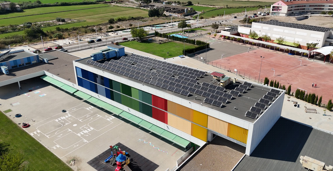 Instalación Fotovoltaica CEIP Los Albares