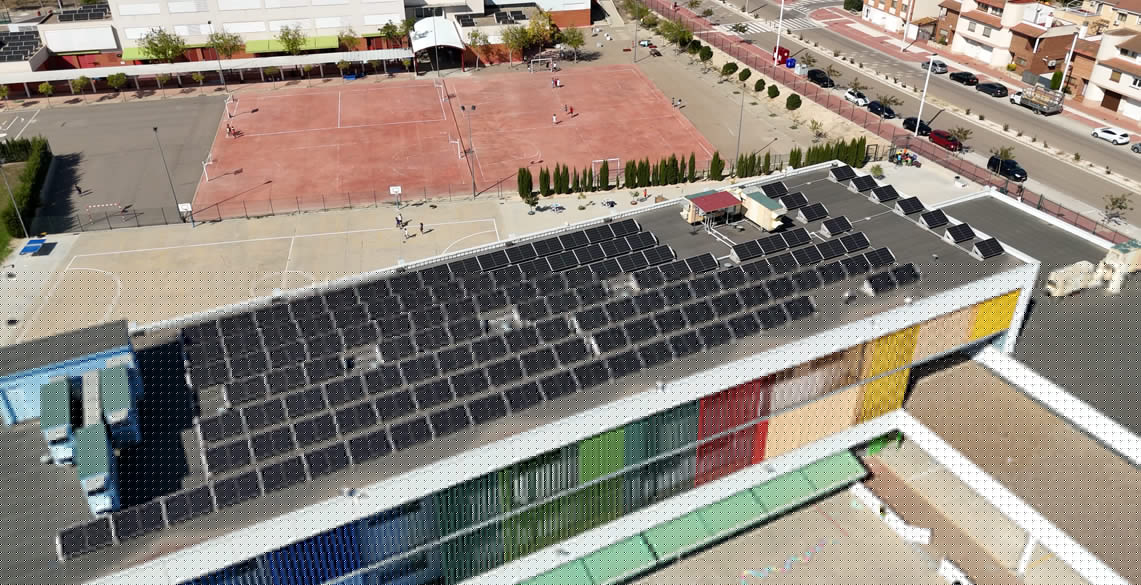 Instalación Fotovoltaica CEIP Los Albares