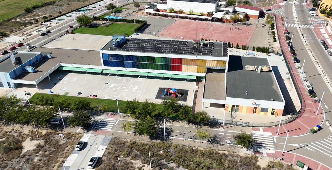 Instalación Fotovoltaica CEIP Los Albares