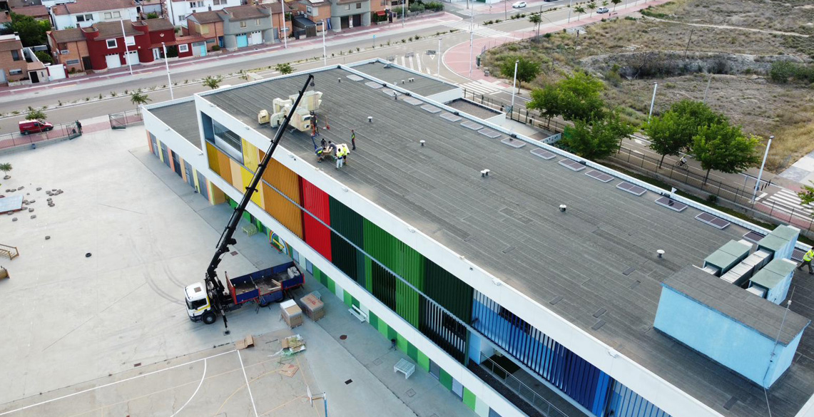 Instalación Fotovoltaica CEIP Los Albares