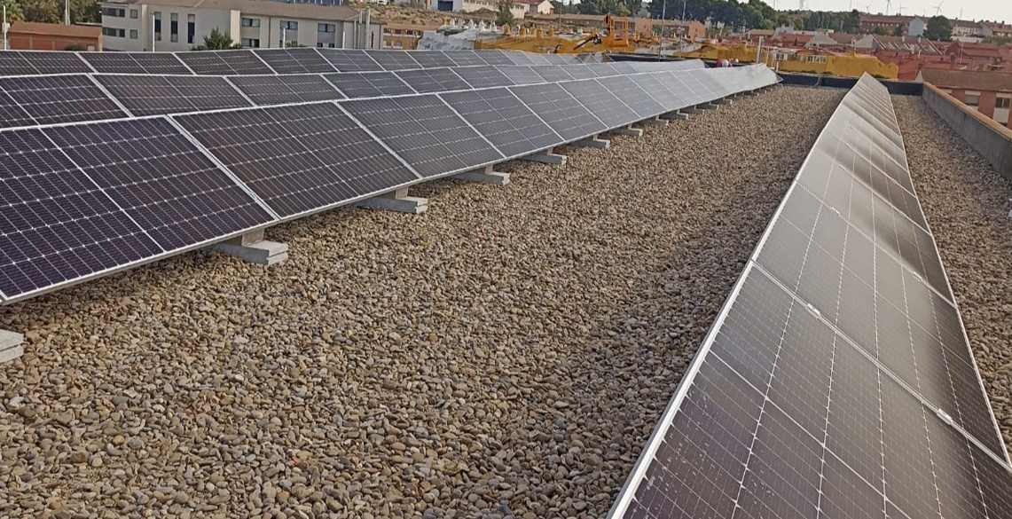 Instalación Fotovoltaica CPEIP Reino de Aragón