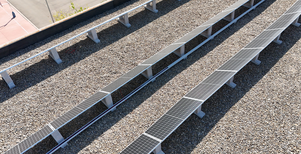 Instalación Fotovoltaica CPEIP Reino de Aragón