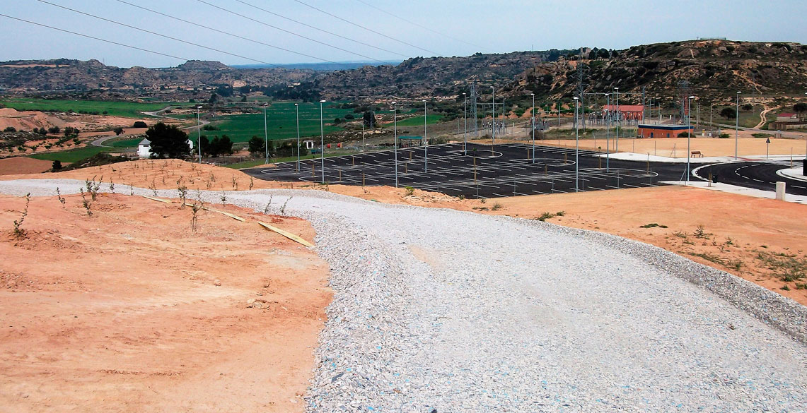 Polígono industrial en Alcañiz