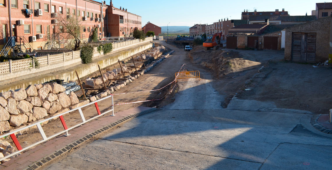 Encauzamiento del Barranco de Las Casas